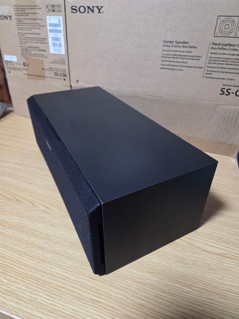SONY　SS-CS8 センタースピーカー　ソニー　黒　美品