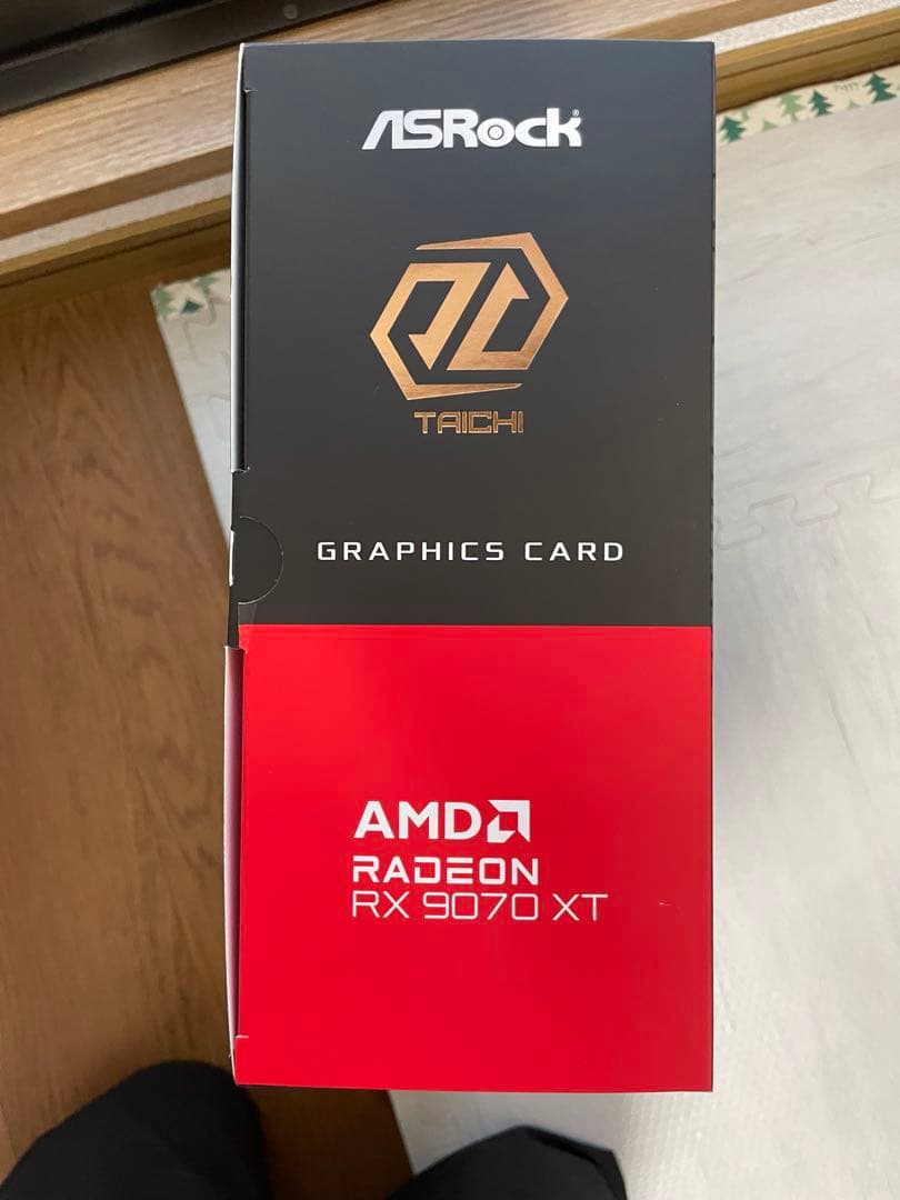 メーカー保証2年ASRock Radeon RX9070 XT taichi