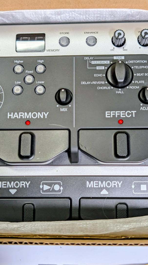 【ほとんど使わず】ZOOM V6 ボーカルエフェクター＋ACアダプター