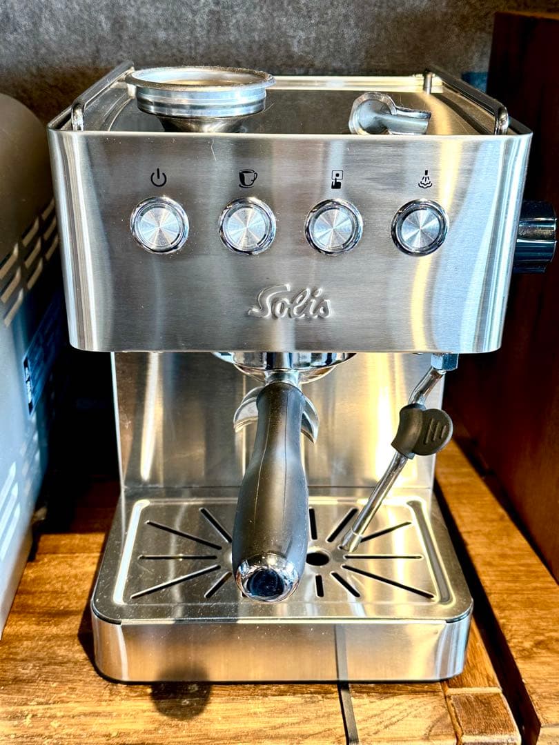 Solis エスプレッソマシン シルバー SK1014