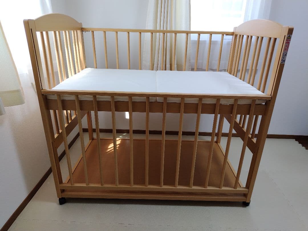 ベビーベッド　日本製　サワベビー　ハイタイプC型　すのこ床板
