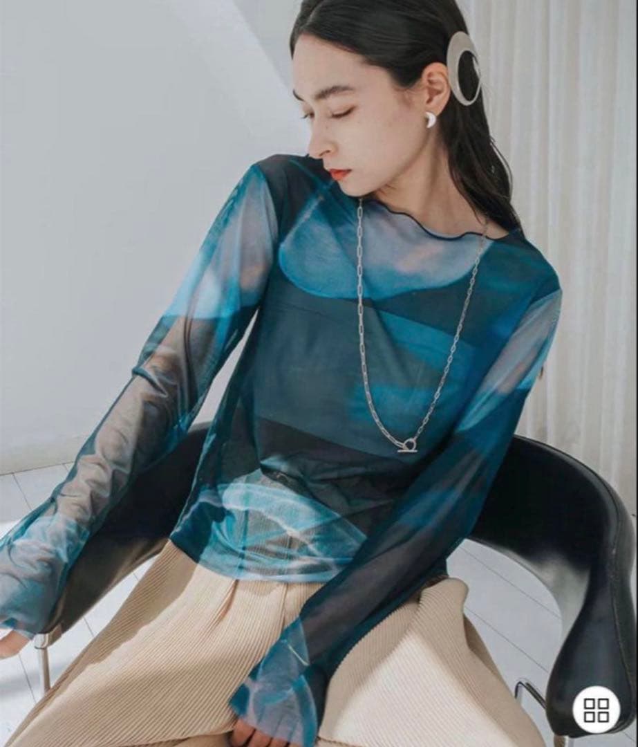 【sahara】marte vintage シアートップス Sheer Top