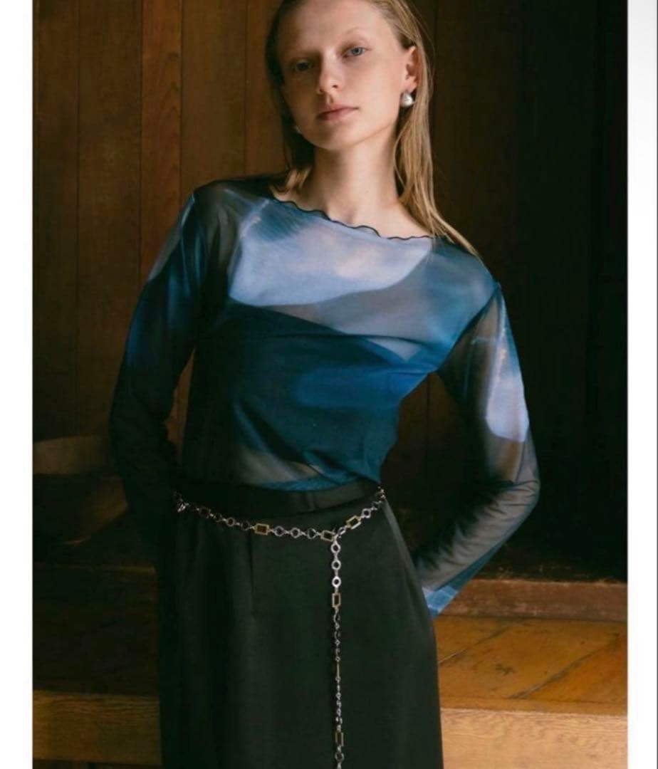 【sahara】marte vintage シアートップス Sheer Top