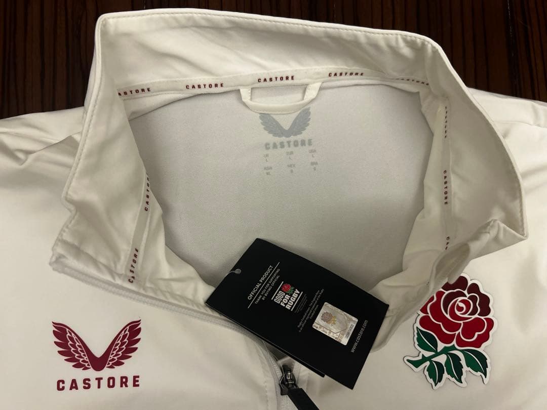 【新品未使用】Castore ラグビー　イングランド代表　ジャケット　 L