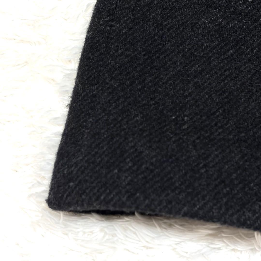✨極美品✨ マーガレットハウエル カシミヤ ピーコート 2 ブラック 定番品 黒