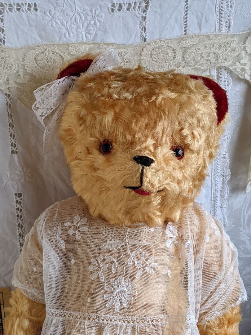【s】アンティークベア　アンティークテディベア　フランス