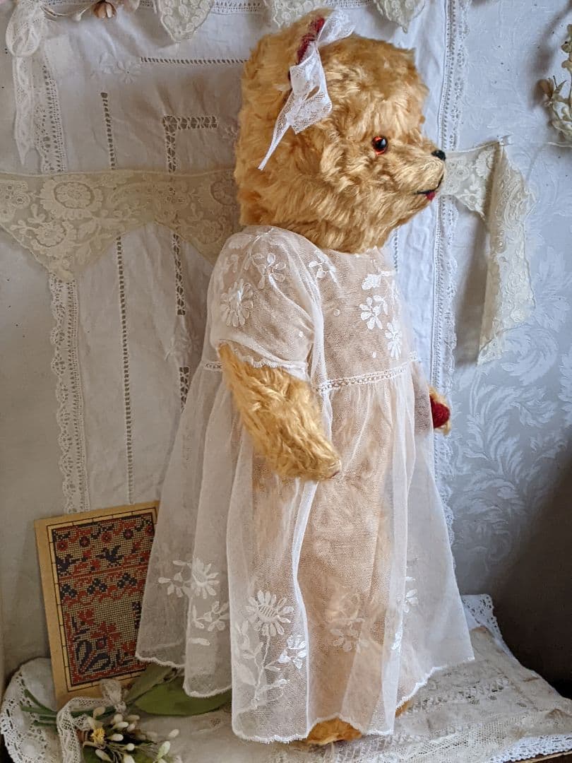 【s】アンティークベア　アンティークテディベア　フランス