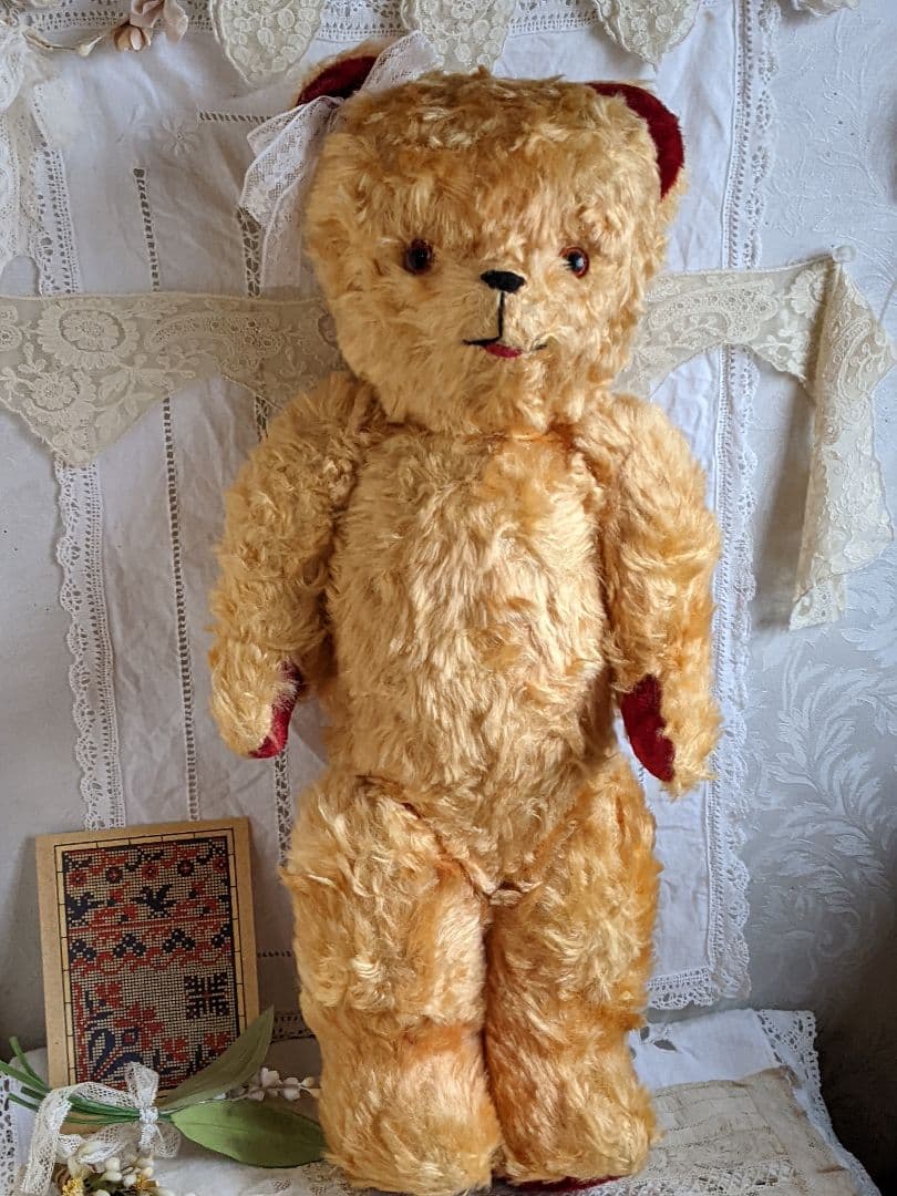 【s】アンティークベア　アンティークテディベア　フランス