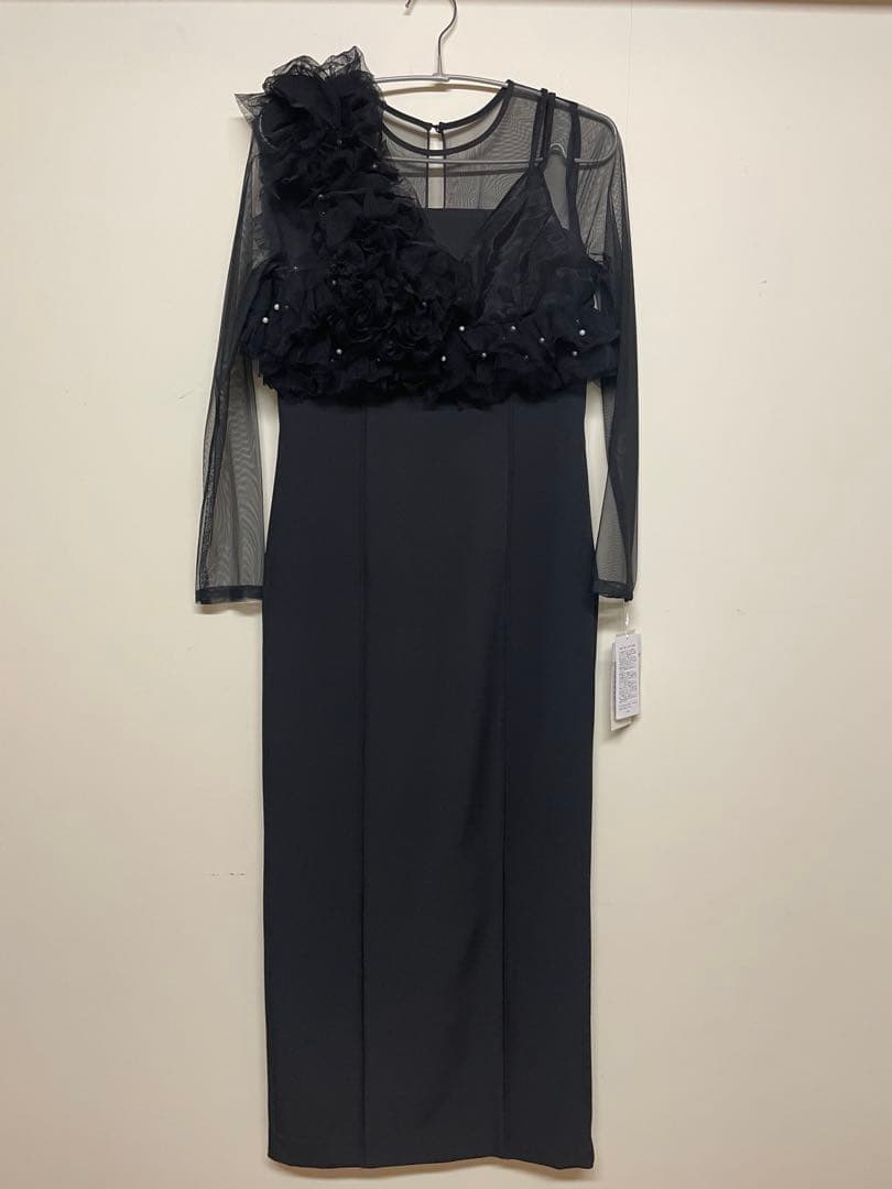 【新品】パールビスチェドレス　ANDRESD 2025 アンドレスド