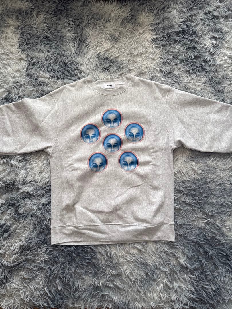 ARAKI × Yu Hashimoto 限定コラボスウェット　顔プリント