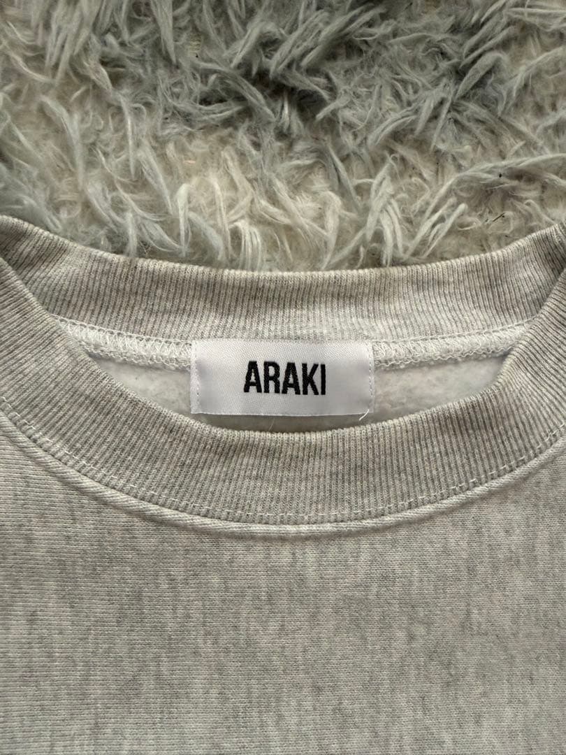 ARAKI × Yu Hashimoto 限定コラボスウェット　顔プリント