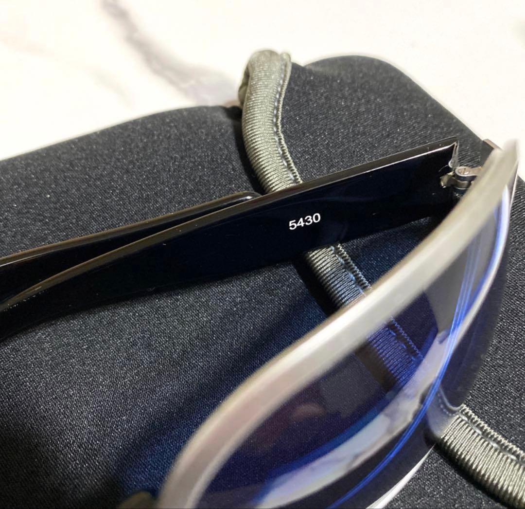 LEMONed キャットアイサングラス ブルー