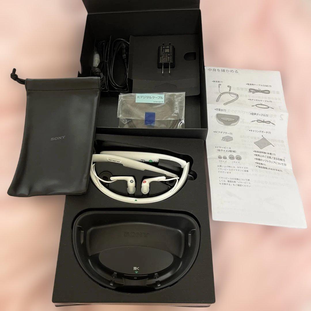 SONY SMR-10 ワイヤレスイヤホン　耳かけ集音器