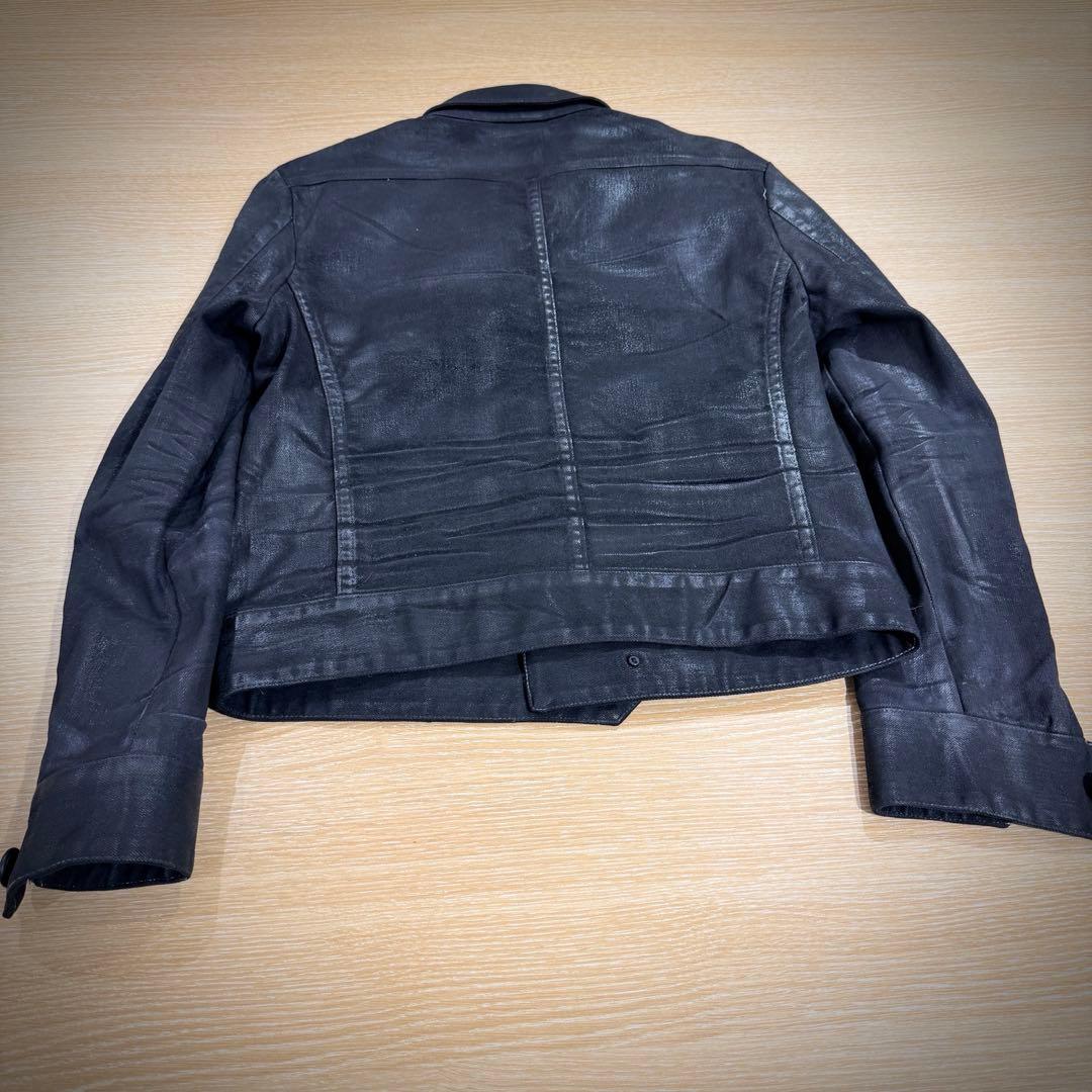 【美品】Roen ロエン オイル加工 デニムジャケット 44 HYDE着用モデル