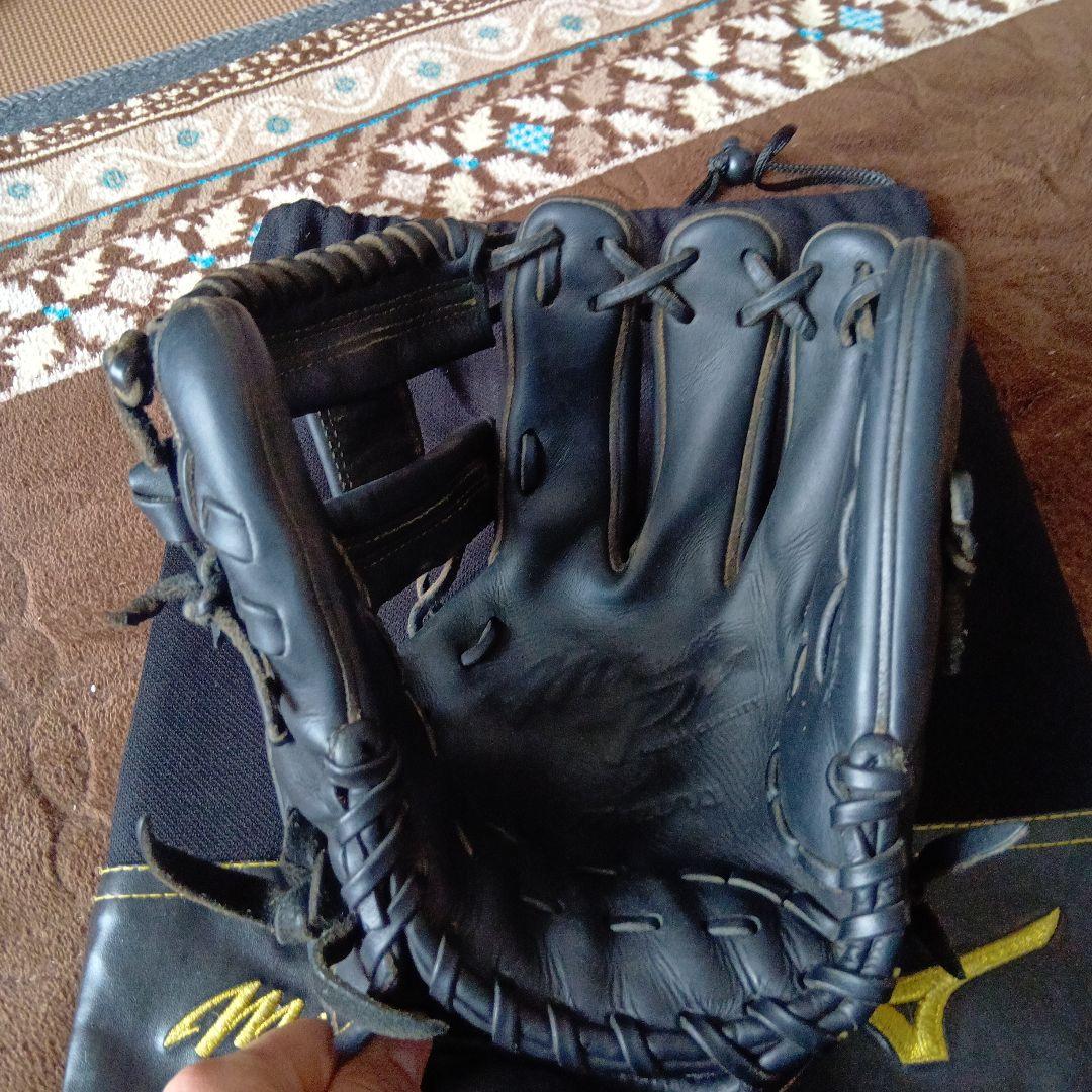 MizunoPro 硬式グローブ 黒