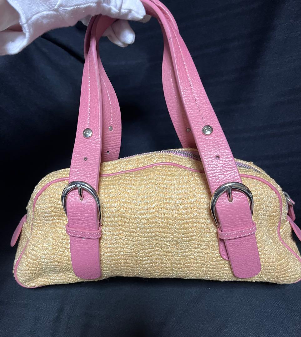 ディオールDior ガリアーノ リミテッドエディション かごバッグ レア 限定品