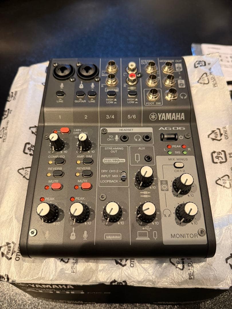 その他 YAMAHA AG06 MK2