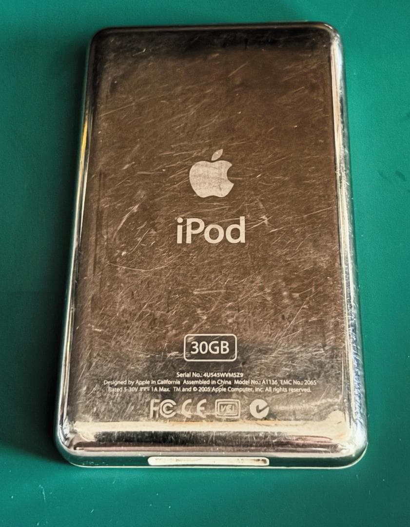 iPodClassic第5世代 60GB改 新電池＋SONY TMR-BT8iP