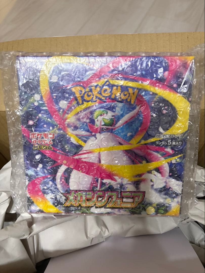 ポケモンカード　メガシンフォニア シュリンク付き1BOX