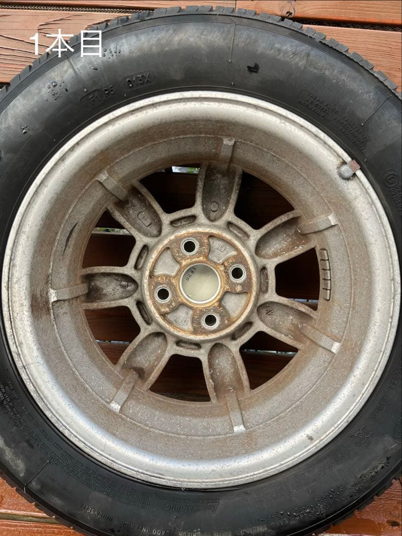 (送料込)NAロードスター純正アルミホイール