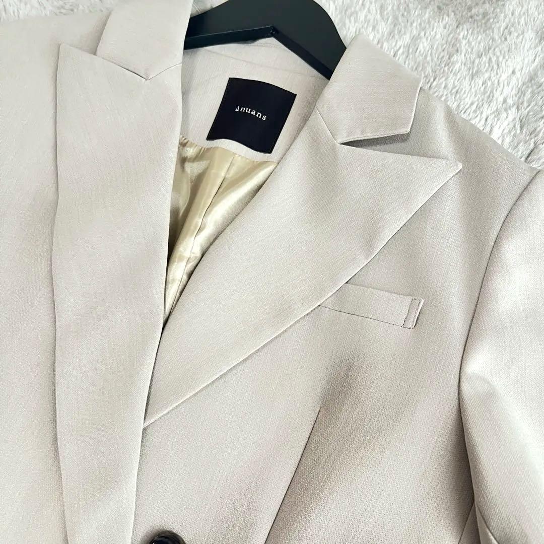 【新品】anuans ダブルブレスト テーラードジャケット オーバーサイズ