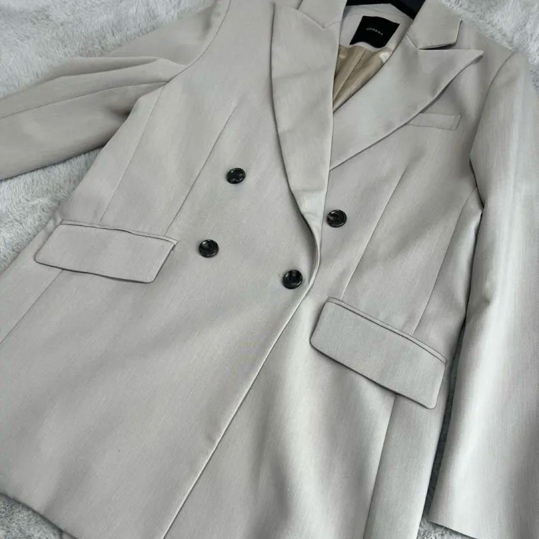 【新品】anuans ダブルブレスト テーラードジャケット オーバーサイズ