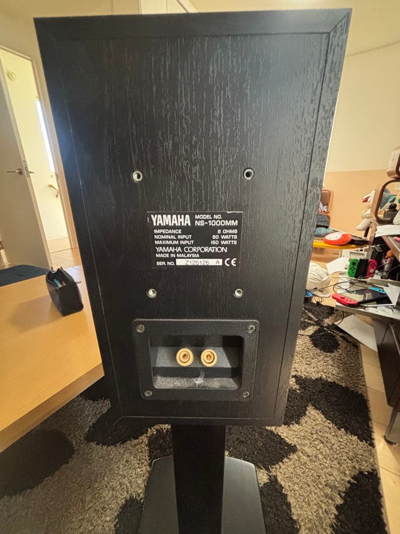 YAMAHA NS-1000MM フロントスピーカー　スタンド付き