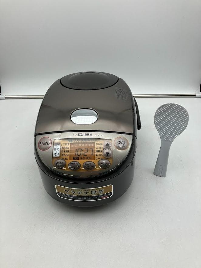 【美品】象印 炊飯器　5.5合炊き　 NW-VT10 ブラック