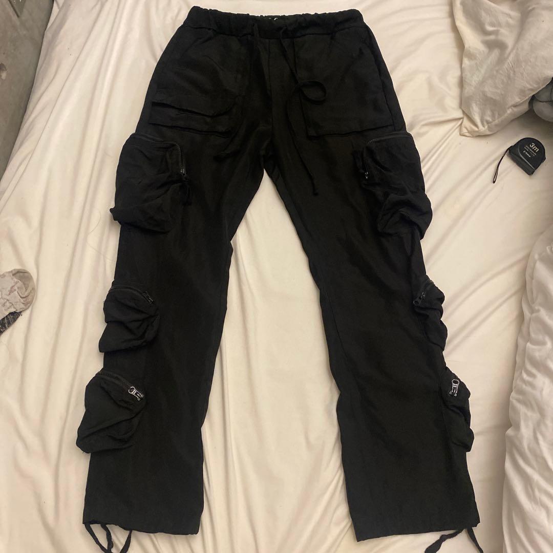 whois jacov カーゴパンツ 黒