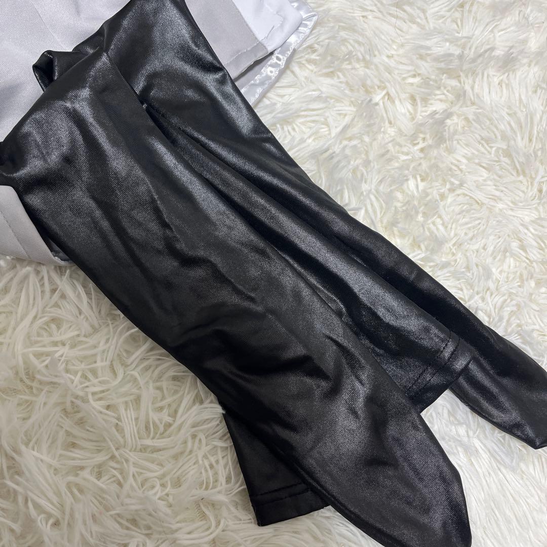 バニーガール コスプレ衣装 グレー ブラック マリームーン スポーティー