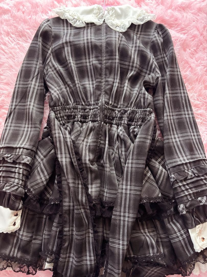 ‪‪❤︎‬ LIZLISA スピンドルヨークティアードワンピース ‪‪❤︎‬