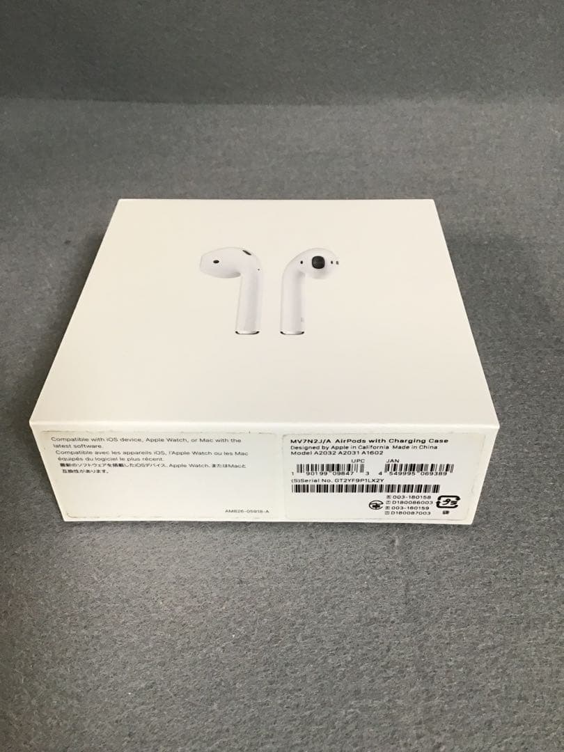 美品　AirPods 第2世代　MV7N2J/A