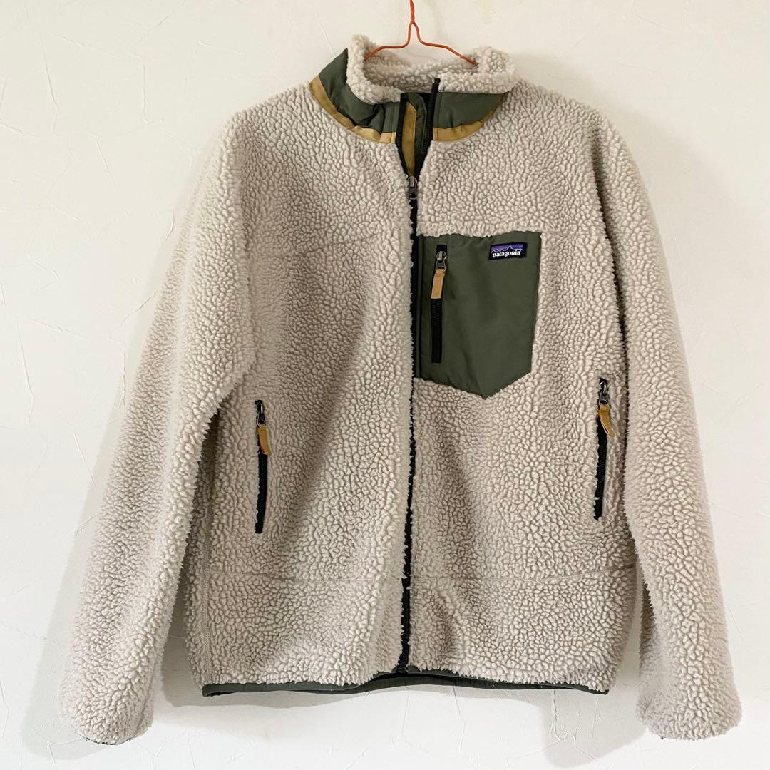 パタゴニア　レトロX ジャケット　アウター　ボア　ベージュ　カーキ　XXL