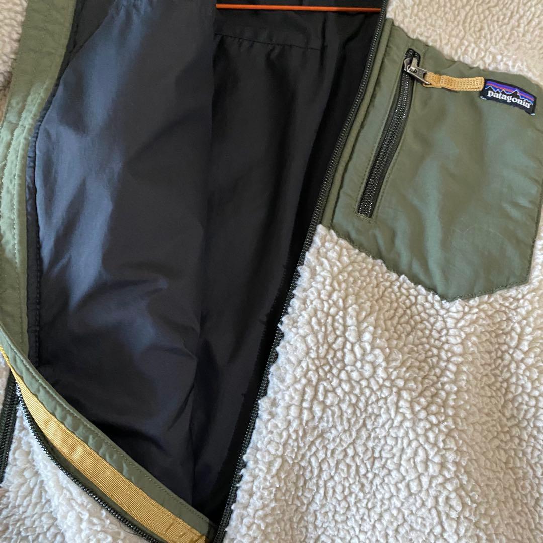 パタゴニア　レトロX ジャケット　アウター　ボア　ベージュ　カーキ　XXL