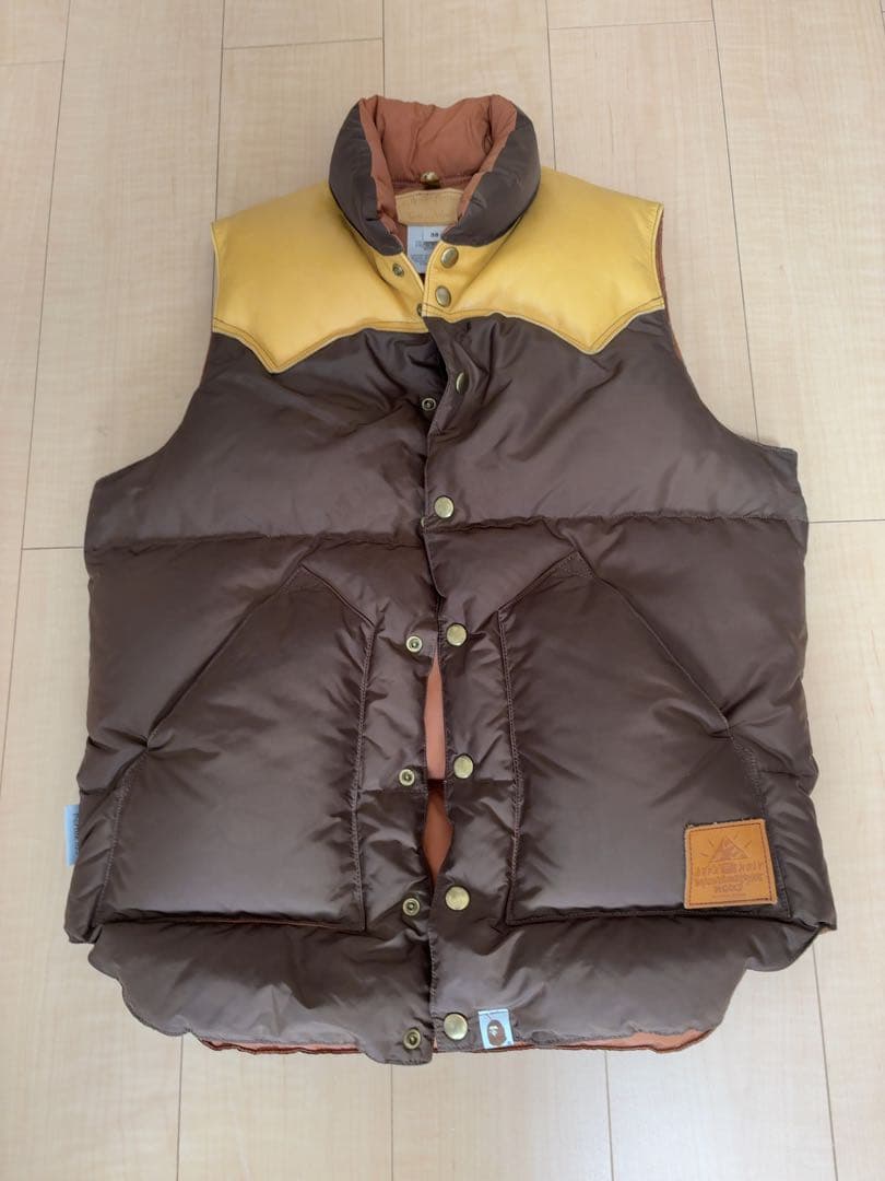 Bape×Rocky Mountain Featherbed ダウンベスト 38