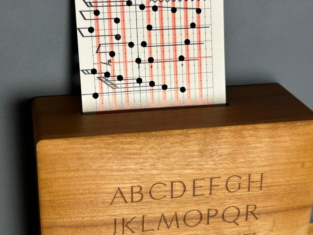 三谷龍二 手回し木製オルゴール