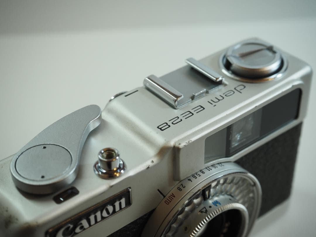 整備済 キヤノン Canon Demi EE28 ハーフフィルムカメラ