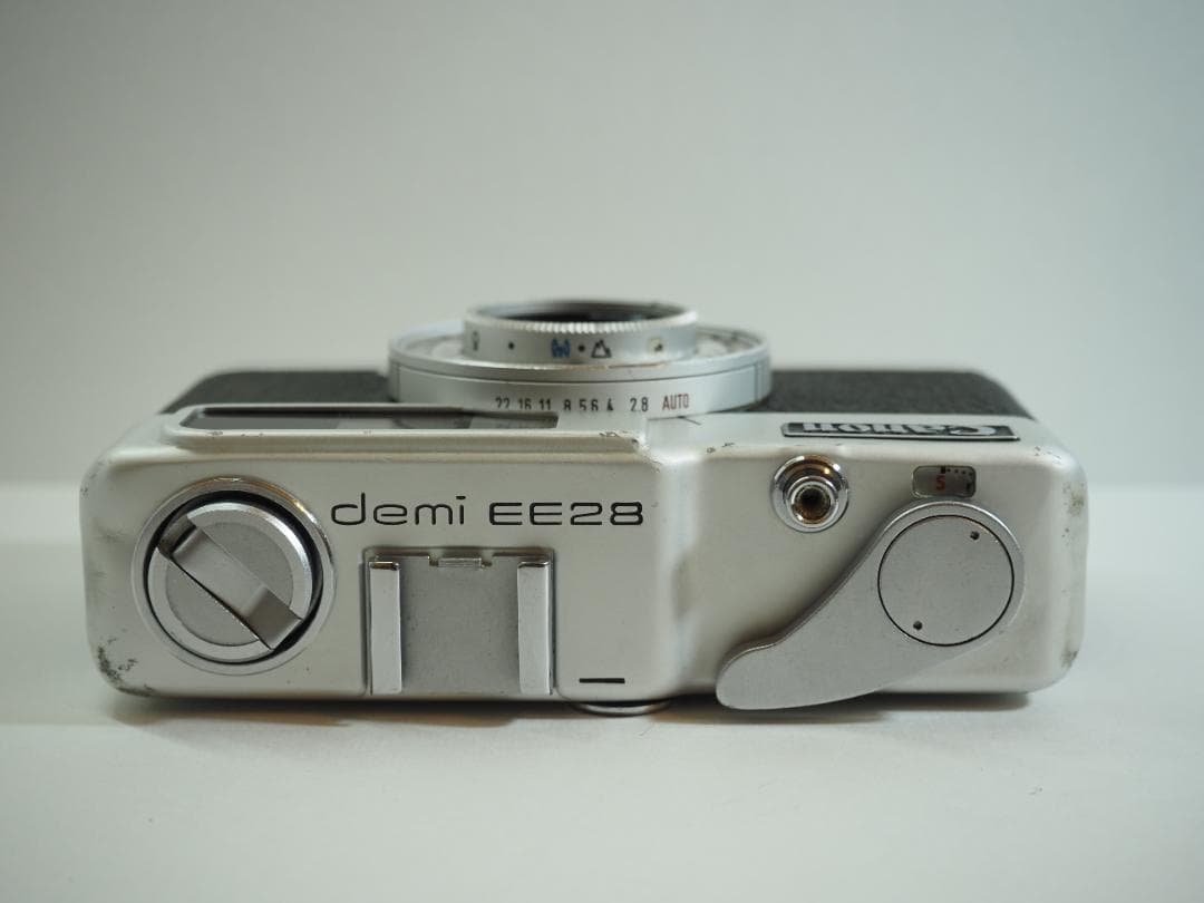 整備済 キヤノン Canon Demi EE28 ハーフフィルムカメラ