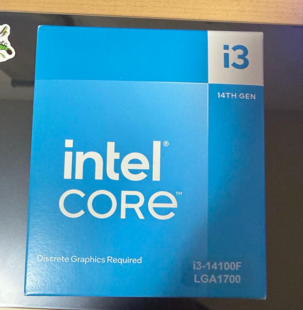 Intel Core i3-14100F 14世代 CPU