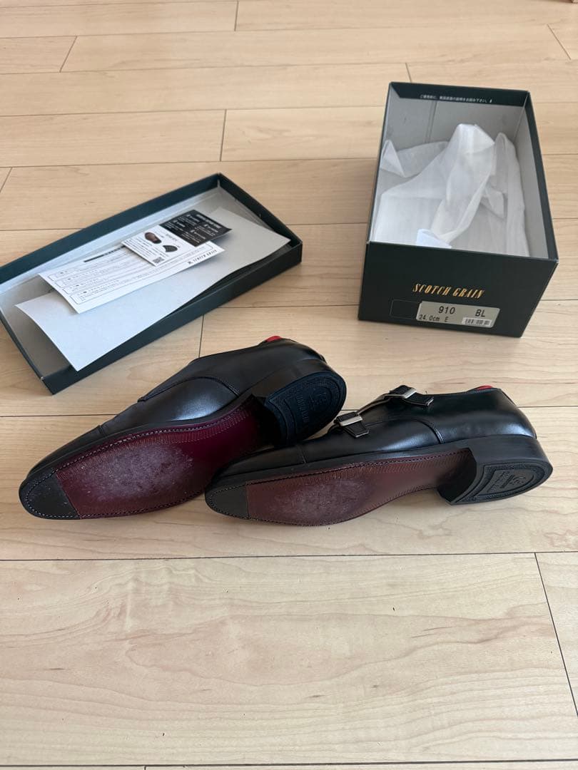 SCOTCH GRAIN ODESSA ダブルモンク 910 BL 24cm