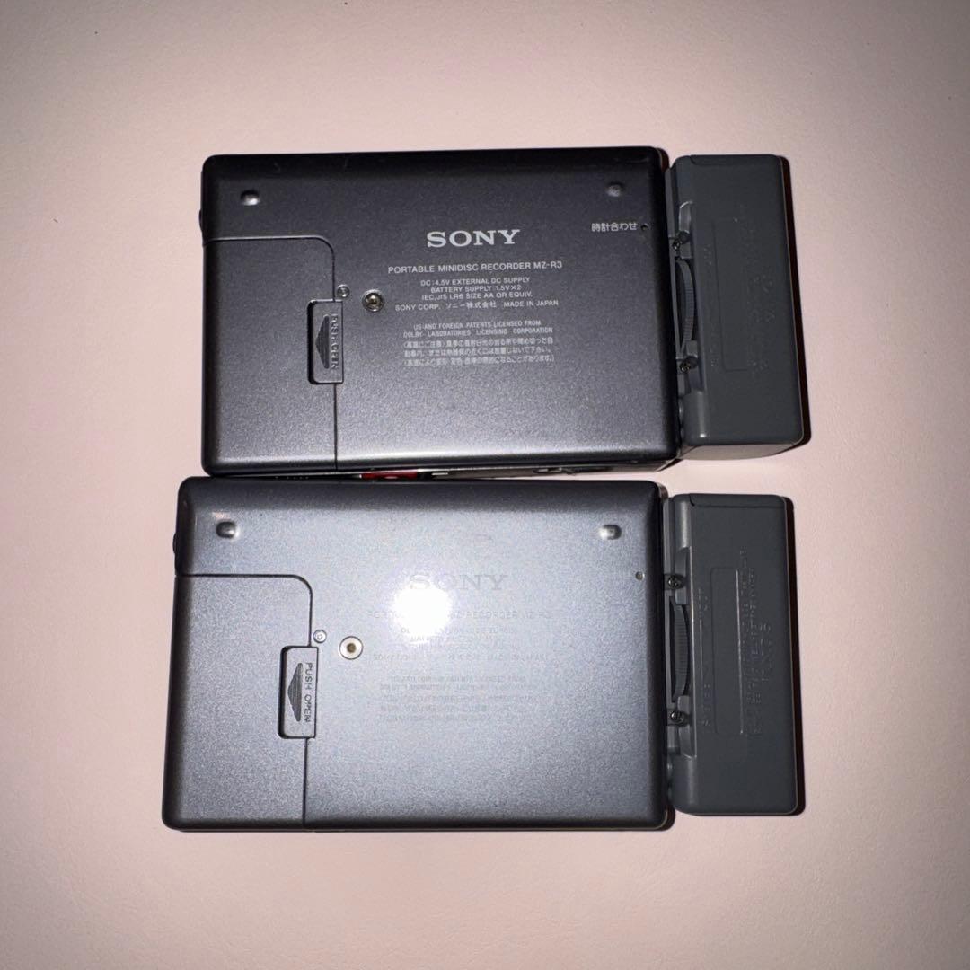 MD WALKMAN MZ-R3 まとめ 2台セット ジャンク