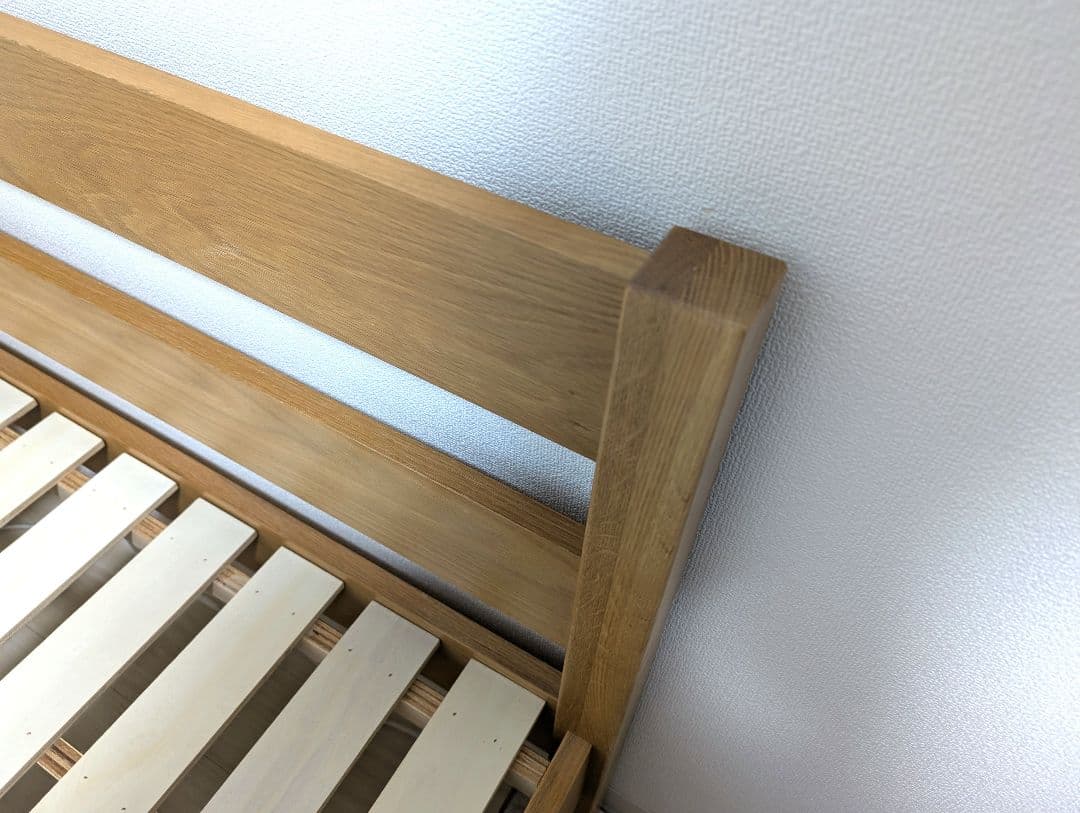 無印良品 シングルベッド (オーク材)