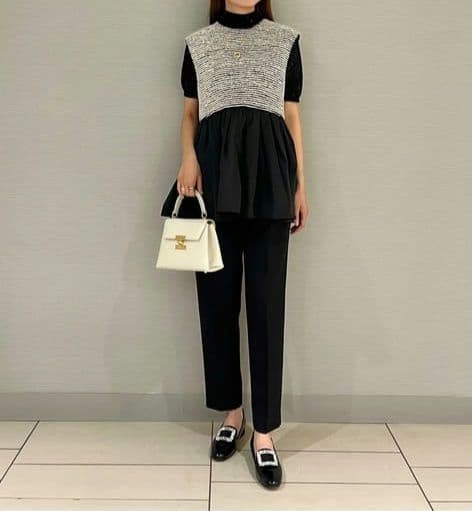 24AW ブリアンボーダーファンシー フロンタブルプルオーバー