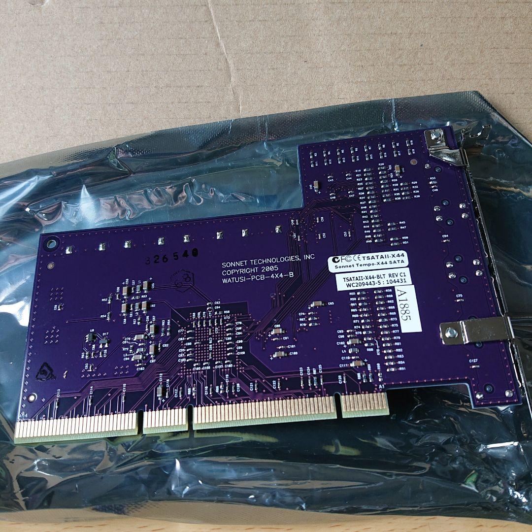 TEMPO-X eSATA 4+4 Mac Windows 64bitPCIバス