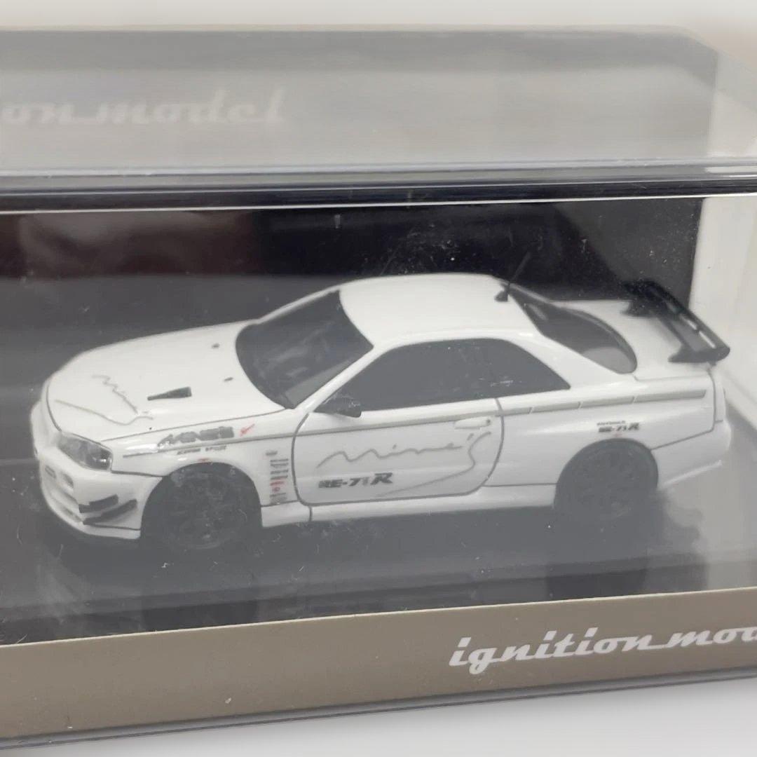 イグニッションモデル 1/64 R34 GT-R MINE'S