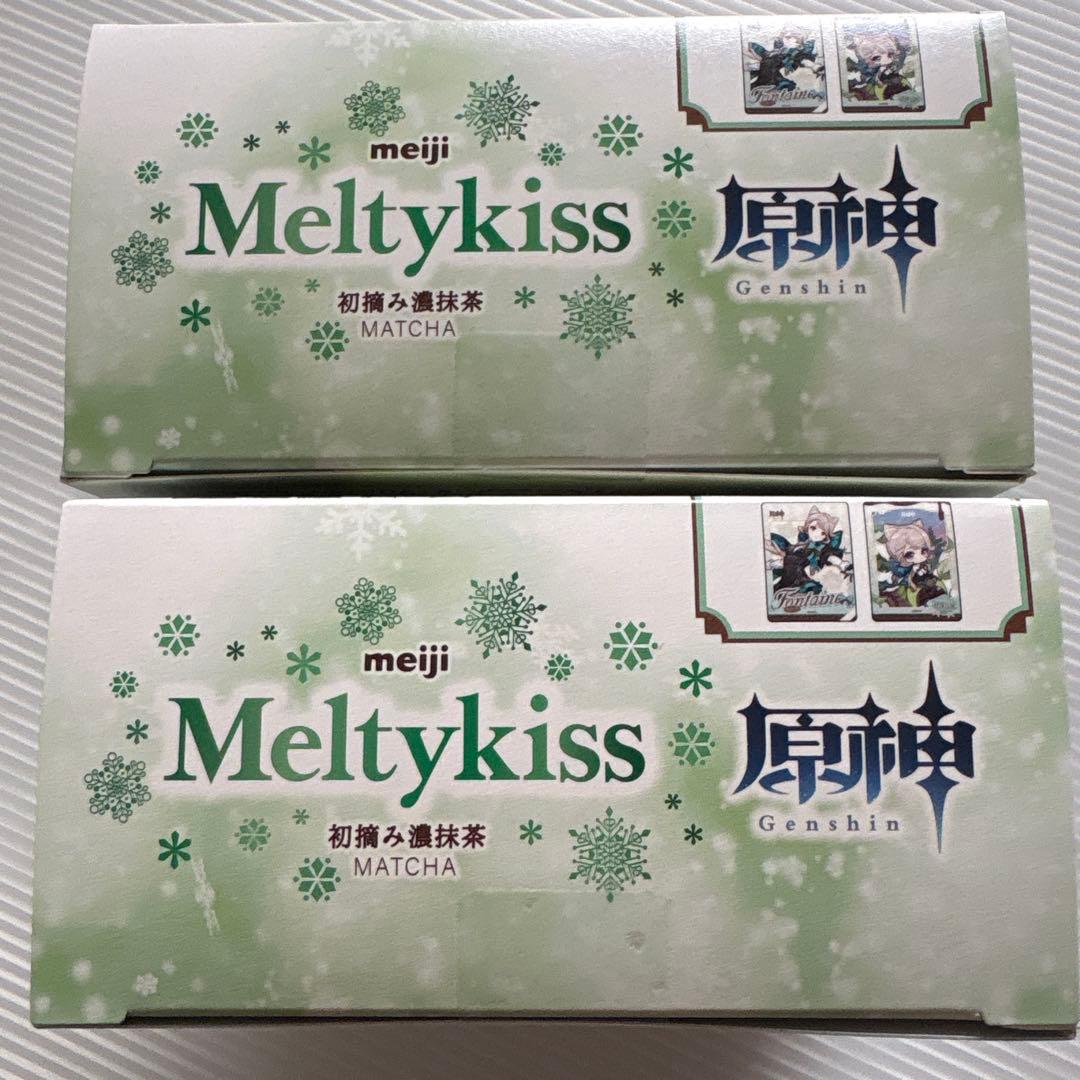 ローソン　原神 メルティーキッス 6箱セット　クリアカード入り　新品