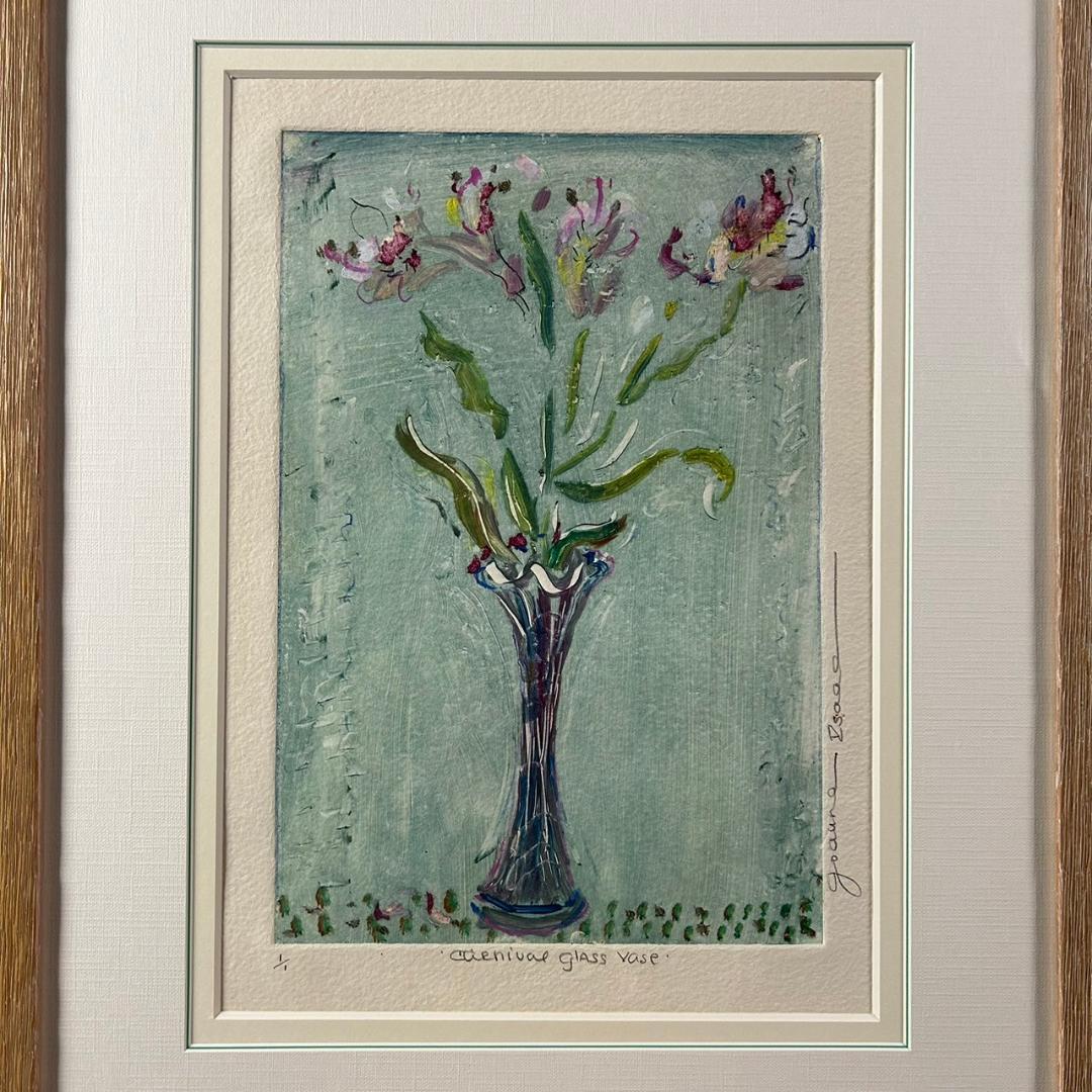 美品 ジョアン・アイザック「caenival～」銅版画 直筆サイン入り 限定1点