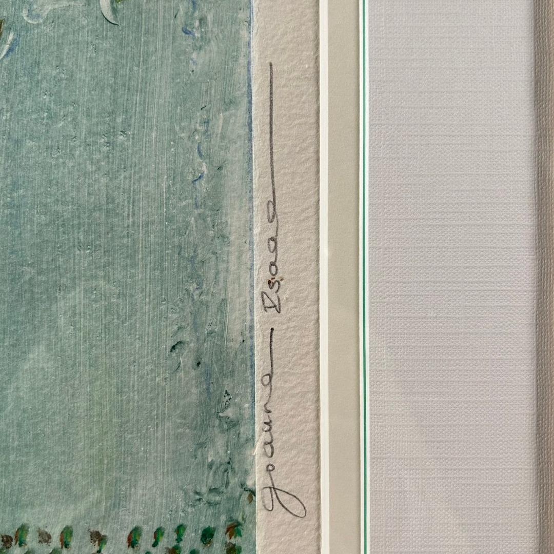 美品 ジョアン・アイザック「caenival～」銅版画 直筆サイン入り 限定1点