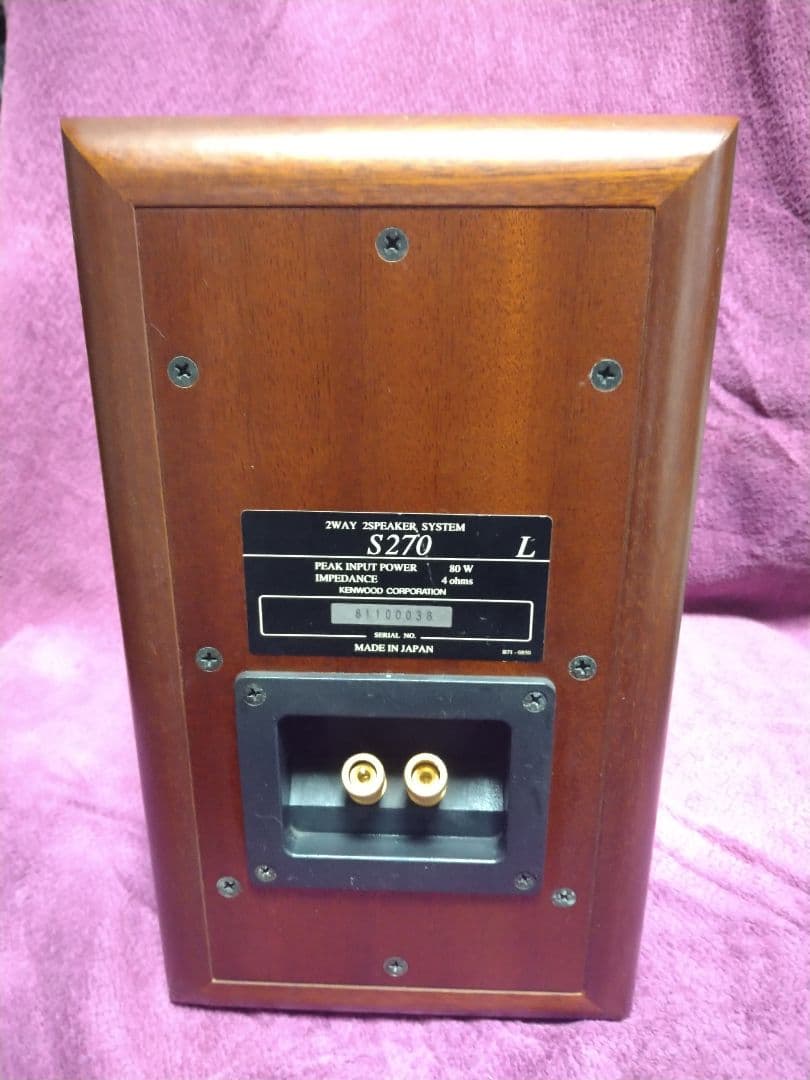 kenwood　S270 　Kシリーズ　 ケンウッド スピーカー