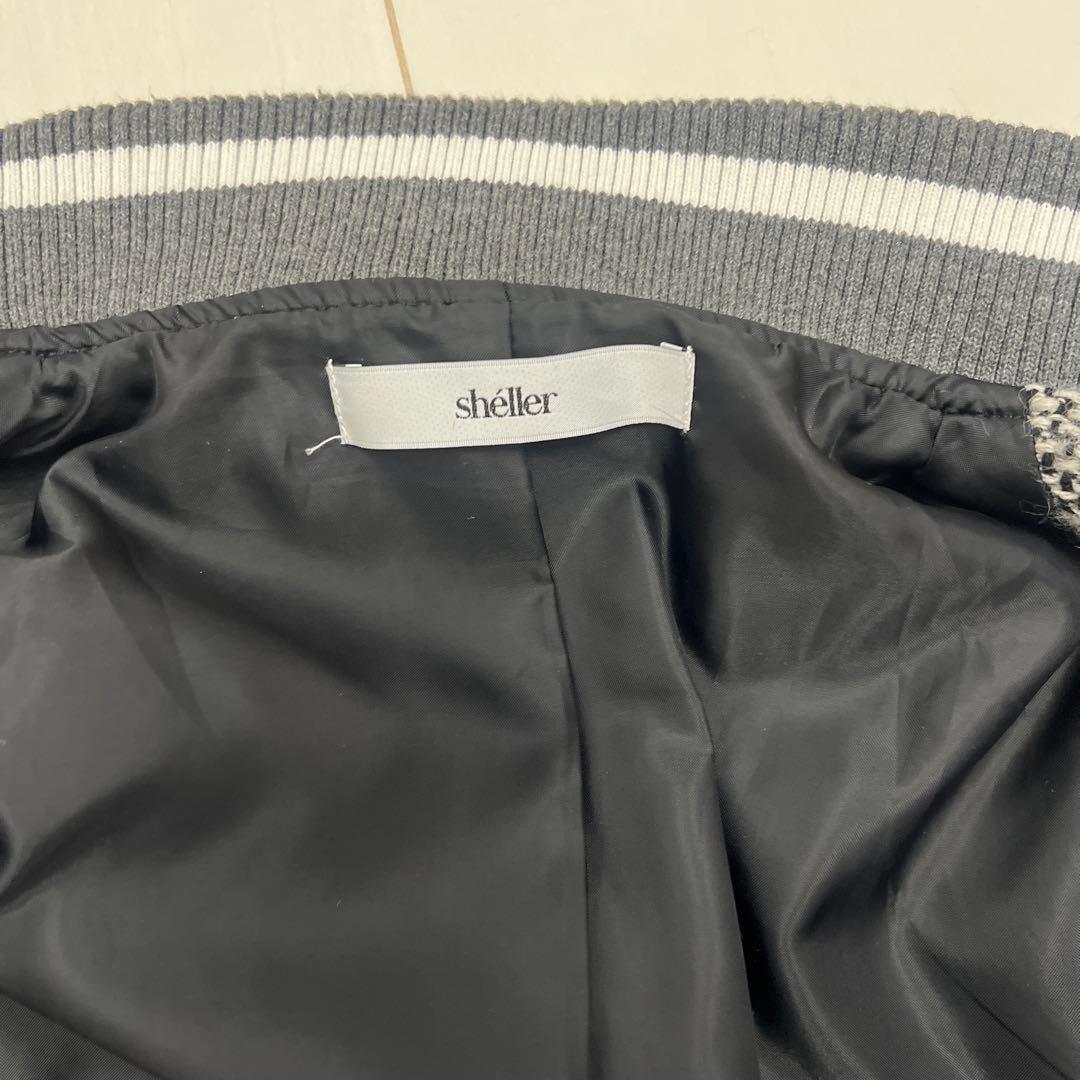 専用ページ。sheller ツイードブルゾン